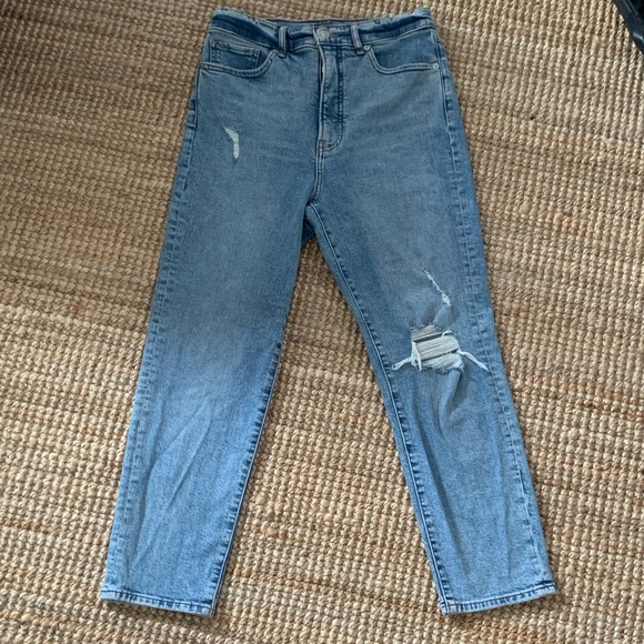 Express Mom Jean Super High Rise - Picture 1 of 5